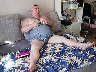 Stepmom's Hairy Pussy Craves Hard Cock - Zona901 Solo Masturbation