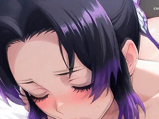 Shinobu's Tight Little Body Took Every Inch - and Begged for More - AI Generated