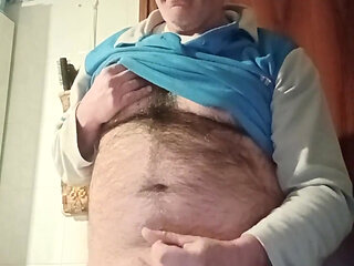 A Wank in My Bathroom Before Going to Sleep!