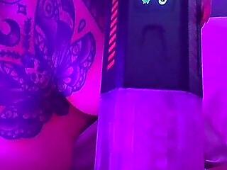 My Girlfriend Uses Cock Sucker Toy on My Big Cock