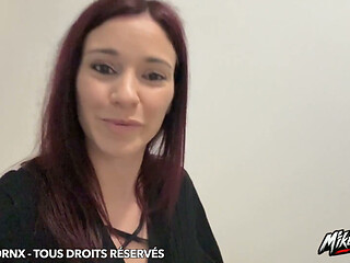 So Eager to Get Fucked This Little Slut Arrives at a Guy's House by Surprise