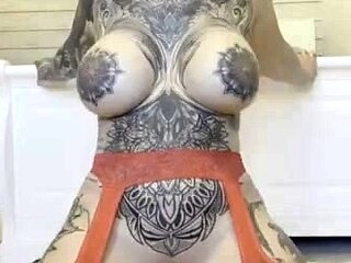 MILF Donna rides dildo