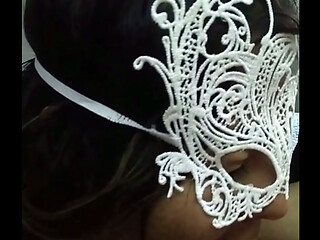 This mask feels so good while i please you...