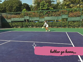 Mia in My Crush for the Tennis Coach