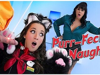 Stop It! Angry Stepmom Fucks Neko Girl And Horny Stepson - Jimmy Michaels, Freya Von Doom And Misty Meaner