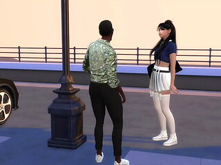 From School to Work a young girl works as a prostitute