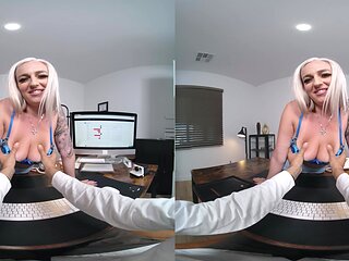 Office Temptations: Anti-Stress Boobs
