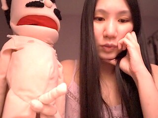 Small cock, asmr asian, fuckpuppet