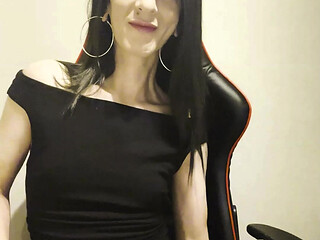 Trans Mum Shows You Her Big Cock