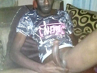 Masturbation Solo Big Black Monster Cock