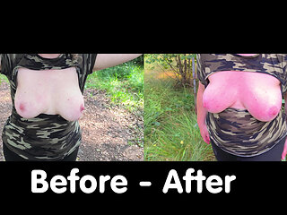 Titslapping World Record Trainig 2 - 18 of 18 - 4230 Slaps