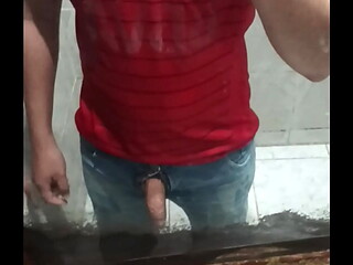 Jugador de river caliente tocandose argentino