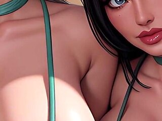 Curvy 3D Goddesses Slideshow: Ai-generated NSFW