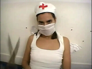 Old doctor takes advantage of young nurse