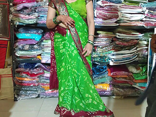 Bhabhi ko new saree ke badle mai choda