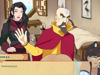 Spanking and blowjob fun with a busty young sub