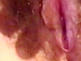 Look How Hairy My Pussy Is From Years of Using Huge Dildos in My Face and Back.