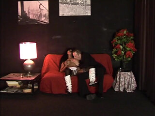 Huge dick in huge black hairy pussy