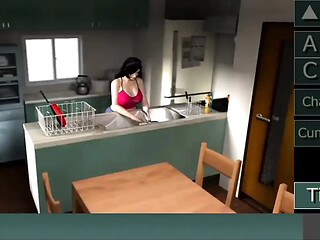 Cheating Japanese housewife seduces repairman and has hot affair with him