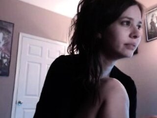 Sexy teen ebony solo toy masturbation