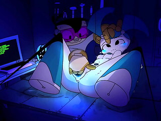 Jenny cum by handjob - my life as a teenage robot hentai animation