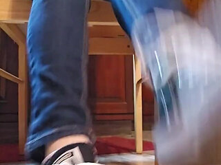 Get Down and Clean My Converse