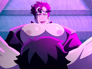 Gay bareback, anime gay, muscle chest