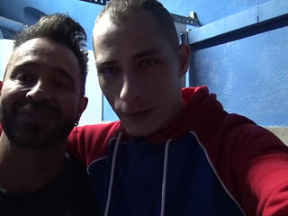 Valentino Sisto fucked bareback by Martin Maza