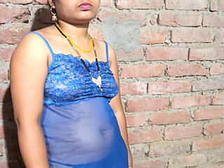 Younger brother's wife was slapped with oil in her house all night