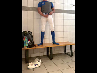 Alpha Fun in the locker room with JockDad87 part 2