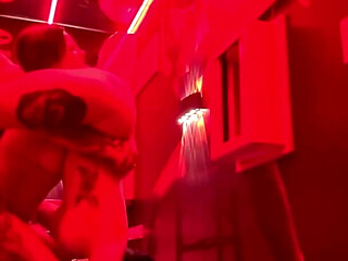 Eating My Best Friend's Ass in Red Motel Room