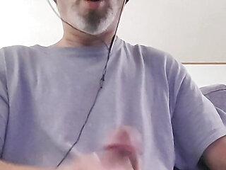 Fat cock cumshot