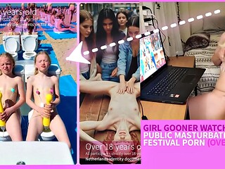 Girl Watches Twink Teens Masturbate
