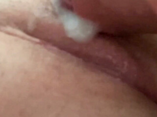 Close up Creampie