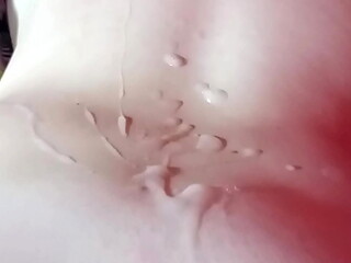 Cumshot Lleno de leche su espalda casero amateur Argentina