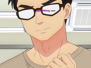 Shy couple fears being caught as he goes all in - HENTAI Uncensored ENG Subbed