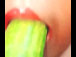 Desibhabhi Fucking, with cucumber