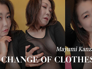 Changing Clothes in the Waiting Room for the Photo Shoot