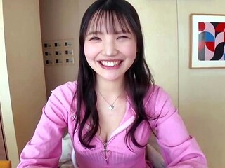 Japanese hotty solo masturbation