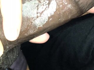 Amateur hands free close up blowjob