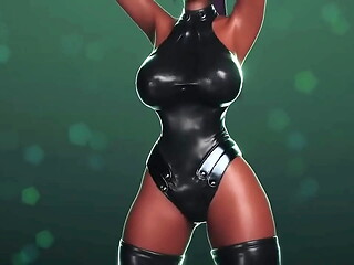 3d shihouin yoruichi booty