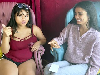 Sexy redhead and indian amateur lesbians