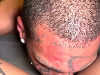 Tatuados se encontram e a puta pediu rola