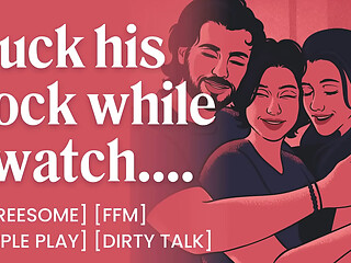 ASMR Audio Porn: First Time FFM Threesome with Friends &ndash_ Cock Sucking, Oral &amp_ Dirty Talk &ndash_ Erotic Audio Roleplay for Women