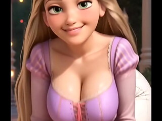 Rapunzel extremamente gostosa