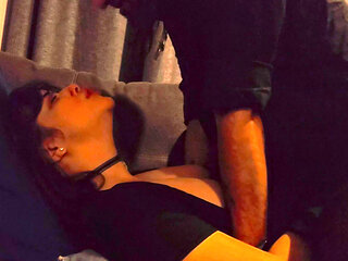 Post-burlesque Passion Fuck: Dress up Tease, Sloppy Blowjob, Rough Doggy, Pillow Missionary Orgasm & Condom Creampie