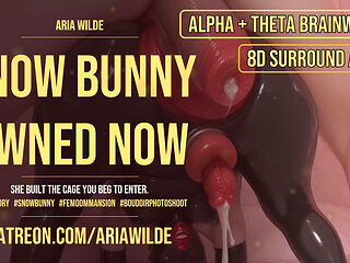 Snow Bunny Owned Now Femdom Sissy ASMR JOI BINAURAL BRAINWAVES