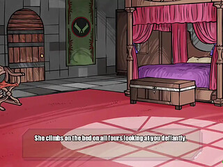 Big boobs big ass Vanessa enjoys sex with her master - gameplay