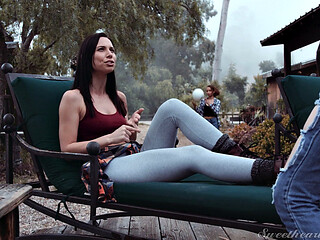Aidra Fox and Charlotte Stokely go deep in the woods for answers and end up lost in wild, intense sex