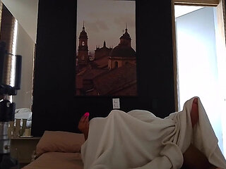 Under the Sheet My Ex Husband Makes Love to Me in a Motel After a Busy Day